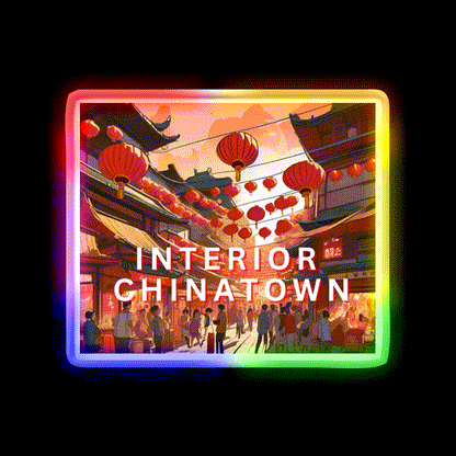 Interior Chinatown Asian Cultural Led Neon Sign Wall Art Neon Sign Rgb Color - LED neon sign close-up detail