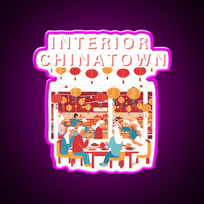 Interior Chinatown Asian Cultural Led Neon Sign Wall Art Rgb Color - Shineneon