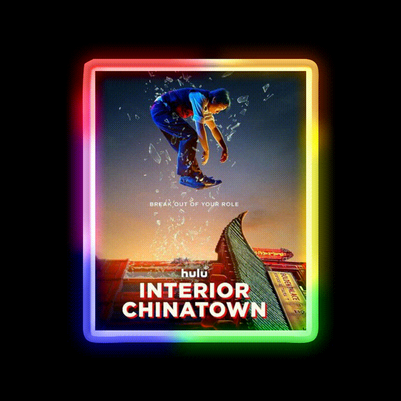 Interior Chinatown Asian Cultural Led Neon Sign Wall Decor Rgb Color - LED neon sign close-up detail