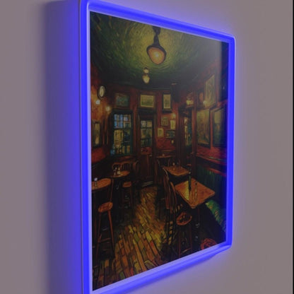 Interior Of A Charming English Pub Rgb Led Neon Sign - Shineneon