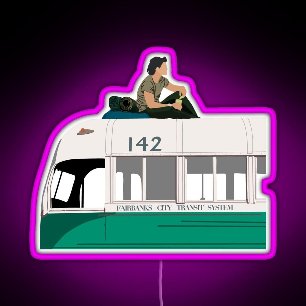 Into The Wild Rgb Led Neon Sign Pop Wall Art - Shineneon