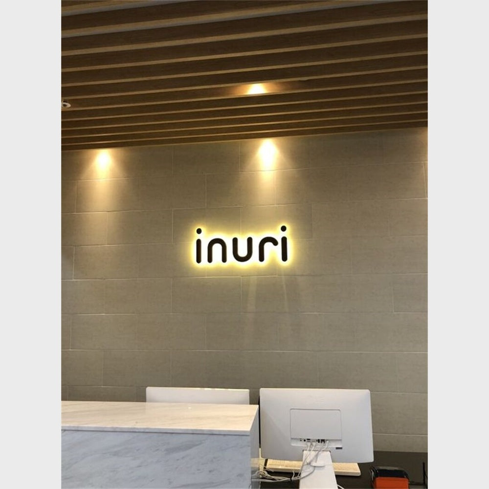 Inuri 3D Backlit Channel Letters Led Light Sign