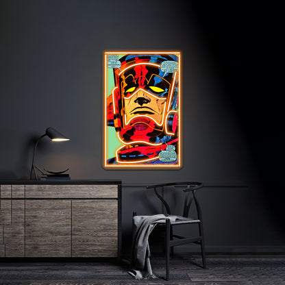 Invictus Artwork Room Lights Neon - LED neon sign view 6