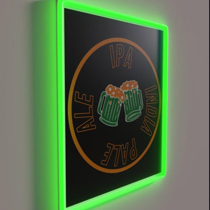 Ipa Beer Rgb Led Neon Sign - Shineneon