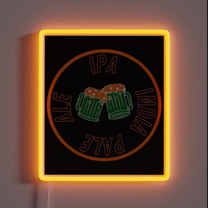 Ipa Beer Rgb Led Neon Sign - Shineneon