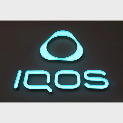 Iqos 3D Frontlit Channel Letters Led Light Sign