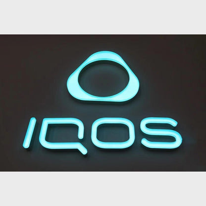Iqos 3D Frontlit Channel Letters Led Light Sign - Shineneon