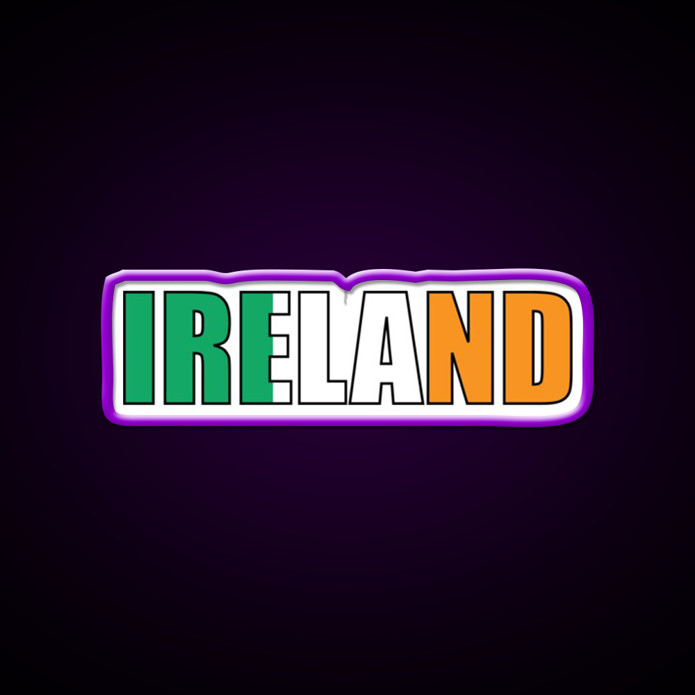 Ireland Beer Bar Decor Led Neon Sign Rgb Color - LED neon sign view 9