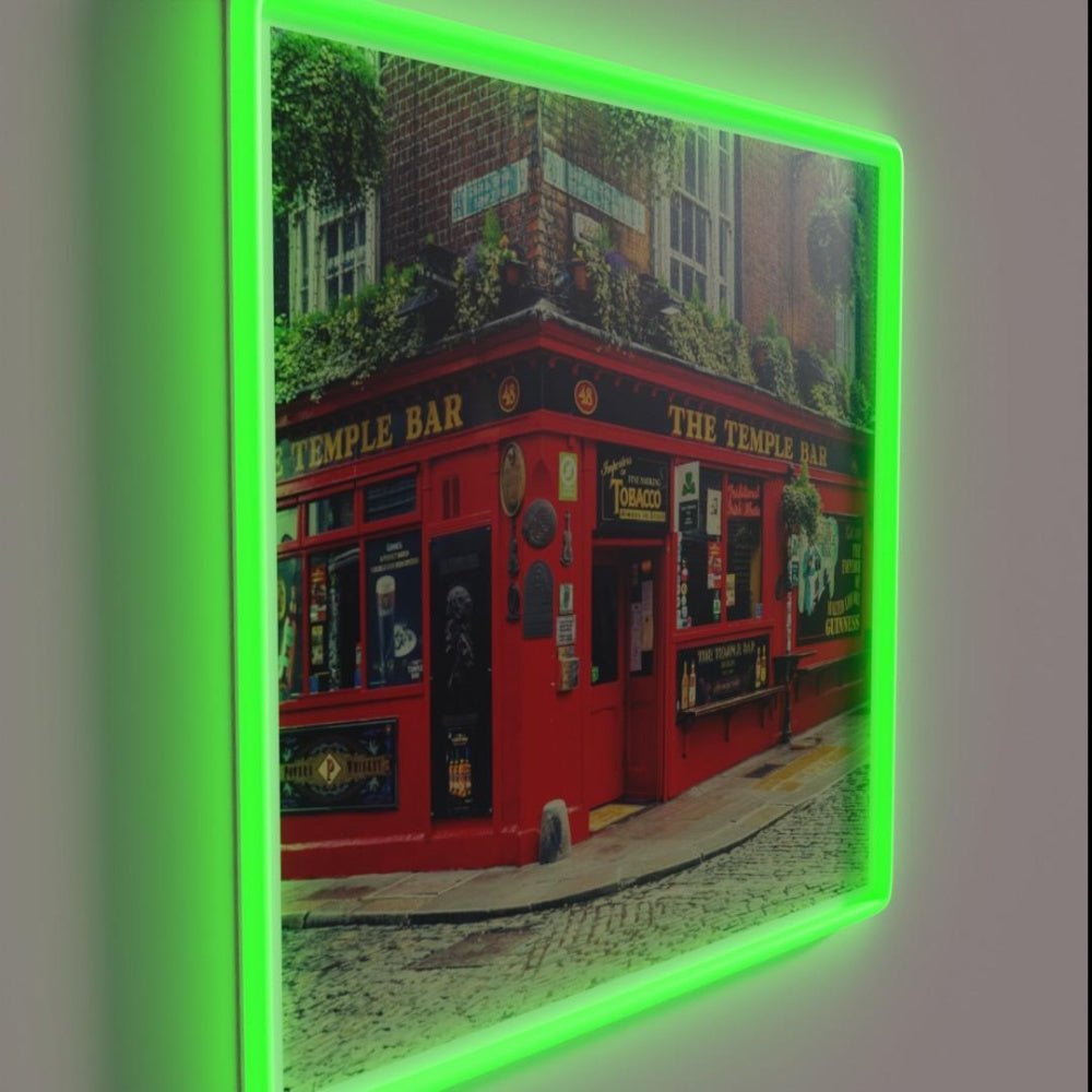 Ireland Dublin Temple Bar Pub Beer Rgb Led Neon Sign - Shineneon