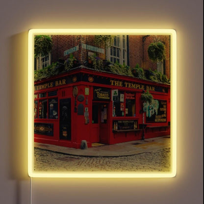 Ireland Dublin Temple Bar Pub Beer Rgb Led Neon Sign - Shineneon