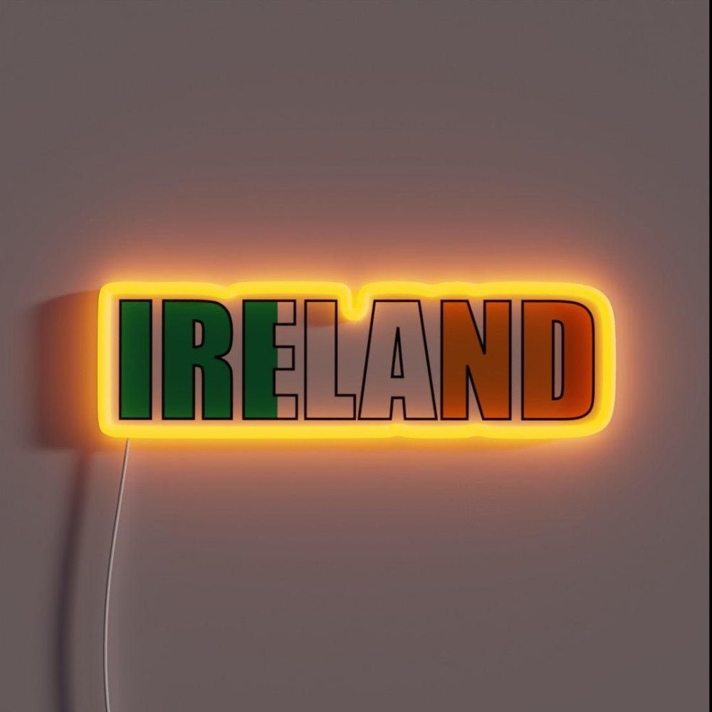 Ireland Rgb Led Neon Sign - Shineneon