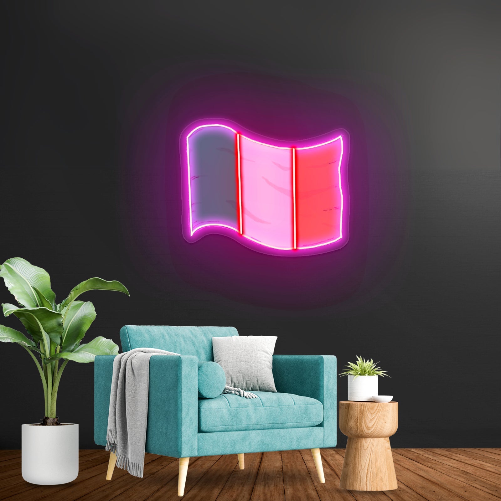 Irelands Flag Artwork Gaming Neon Signs - Shineneon