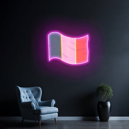 Irelands Flag Artwork Gaming Neon Signs - Shineneon