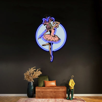 Iris Ballerina Wall Artwork Neon Signs