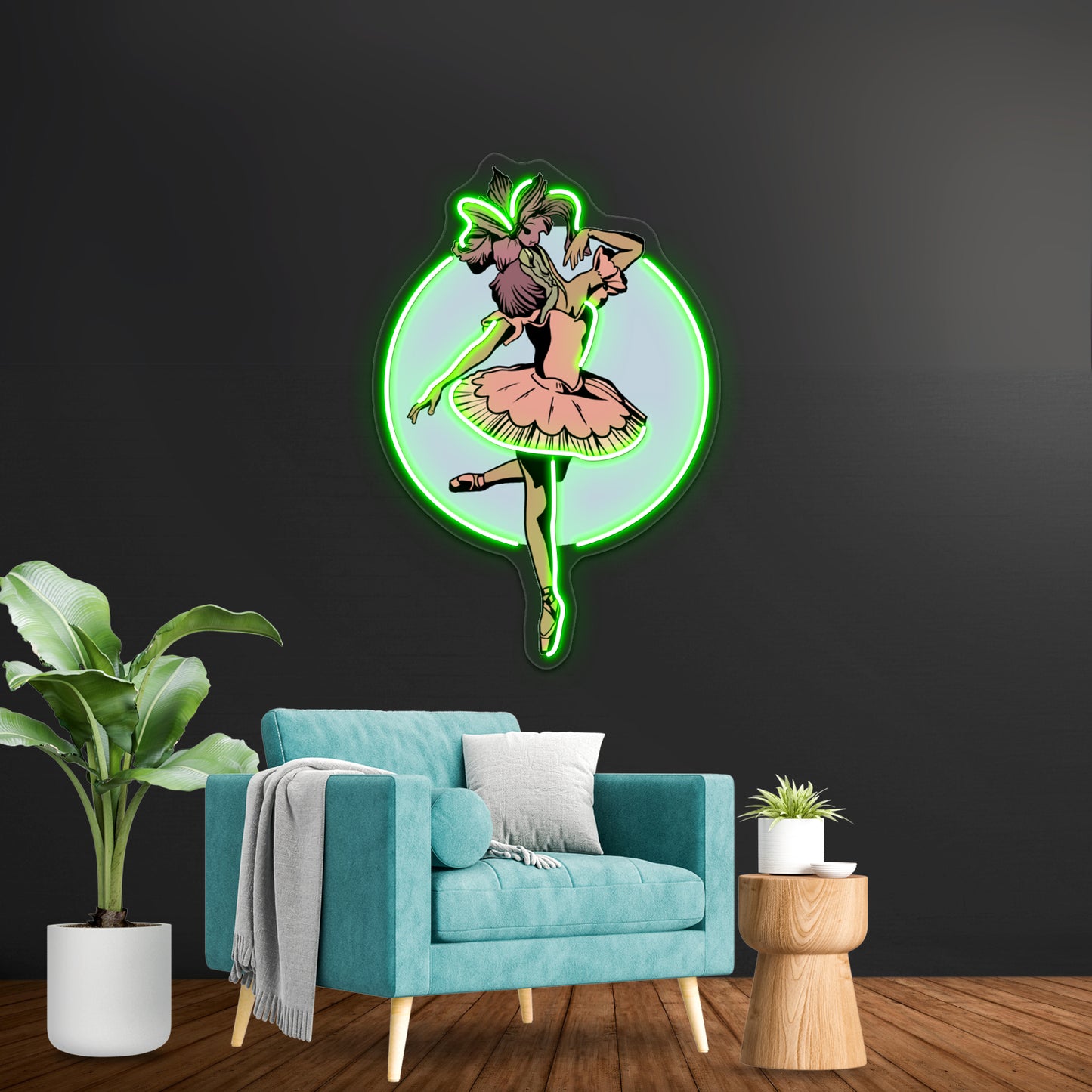 Iris Ballerina Wall Artwork Neon Signs