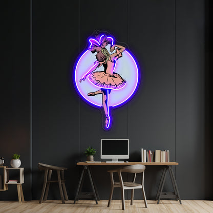 Iris Ballerina Wall Artwork Neon Signs