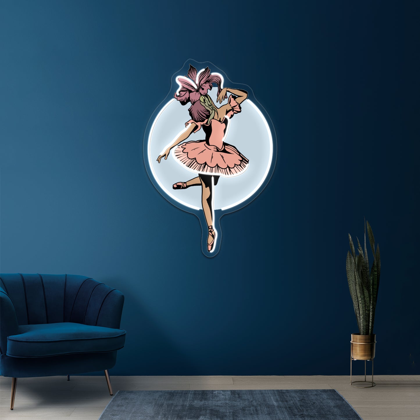 Iris Ballerina Wall Artwork Neon Signs