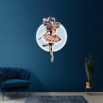 Iris Ballerina Wall Artwork Neon Signs