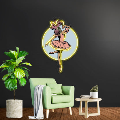 Iris Ballerina Wall Artwork Neon Signs