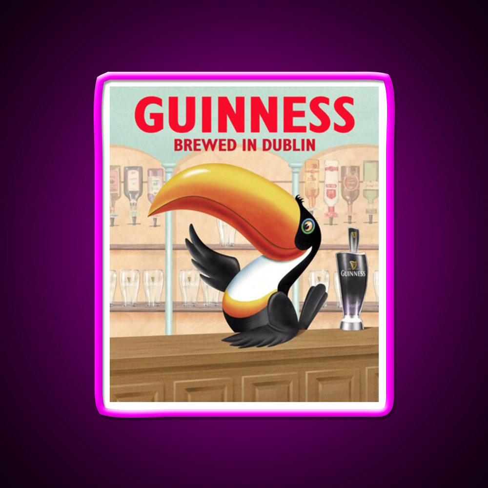 Irish Brewery Beer Bar Decor Led Neon Sign Wall Art Rgb Color - Neon sign mounted on wall in room