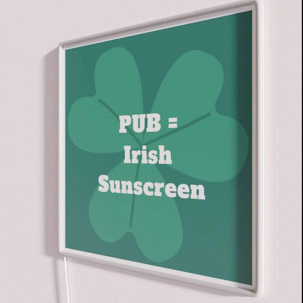 Irish Humor Rgb Led Neon Sign - Shineneon