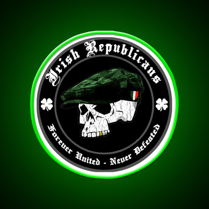 Irish Republican Beer Bar Decor Led Neon Sign Rgb Color - LED neon sign view 8