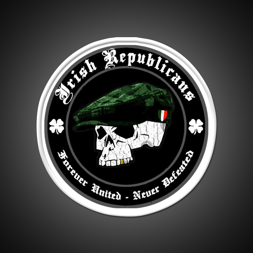 Irish Republican Whiskey Drink Bar Led Neon Sign Rgb Color