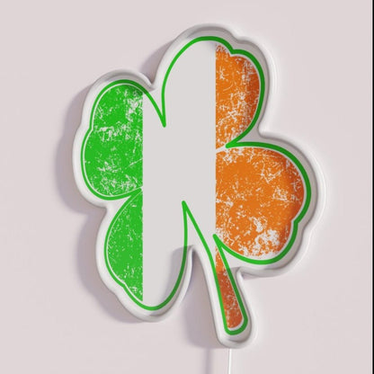 Irish Shamrock Rgb Led Neon Sign - Shineneon