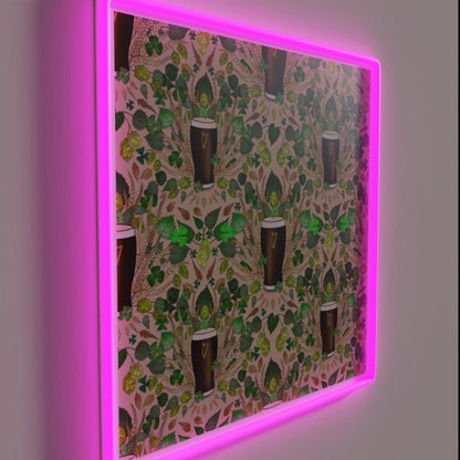 Irish Stout Beer Garden Rgb Led Neon Sign - Shineneon