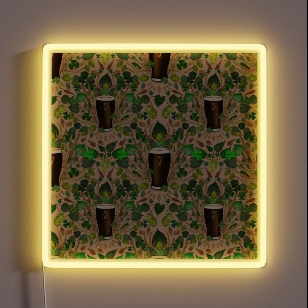 Irish Stout Beer Garden Rgb Led Neon Sign - Shineneon