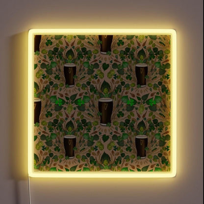 Irish Stout Beer Garden Rgb Led Neon Sign - Shineneon