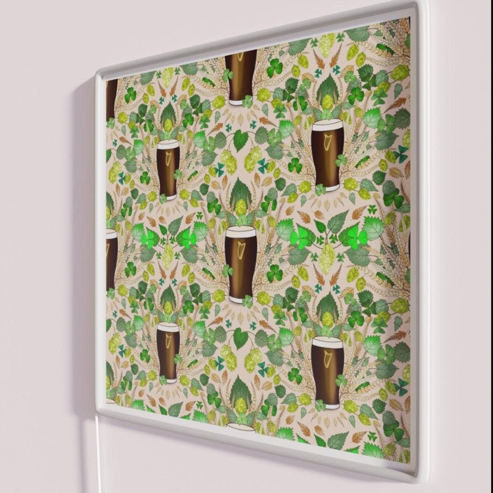 Irish Stout Beer Garden Rgb Led Neon Sign - Shineneon