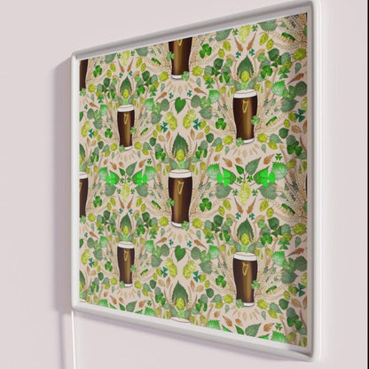 Irish Stout Beer Garden Rgb Led Neon Sign - Shineneon