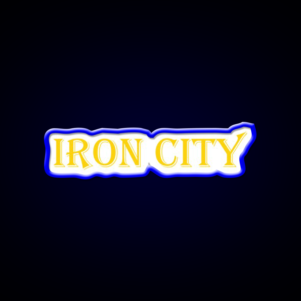 Iron City Beer Bar Decor Led Neon Sign Rgb Color - LED neon sign view 5