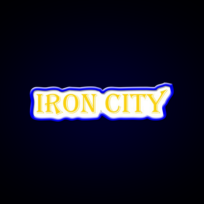 Iron City Beer Bar Decor Led Neon Sign Rgb Color - LED neon sign view 5