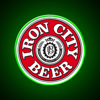 Iron City Beer Bar Decor Led Neon Sign Business Neon Sign Rgb Color - LED neon sign view 8