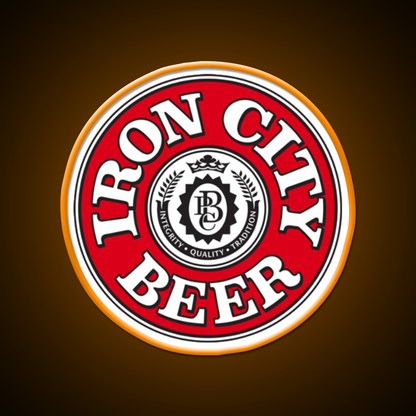 Iron City Beer Bar Decor Led Neon Sign Business Neon Sign Rgb Color - LED neon sign view 6