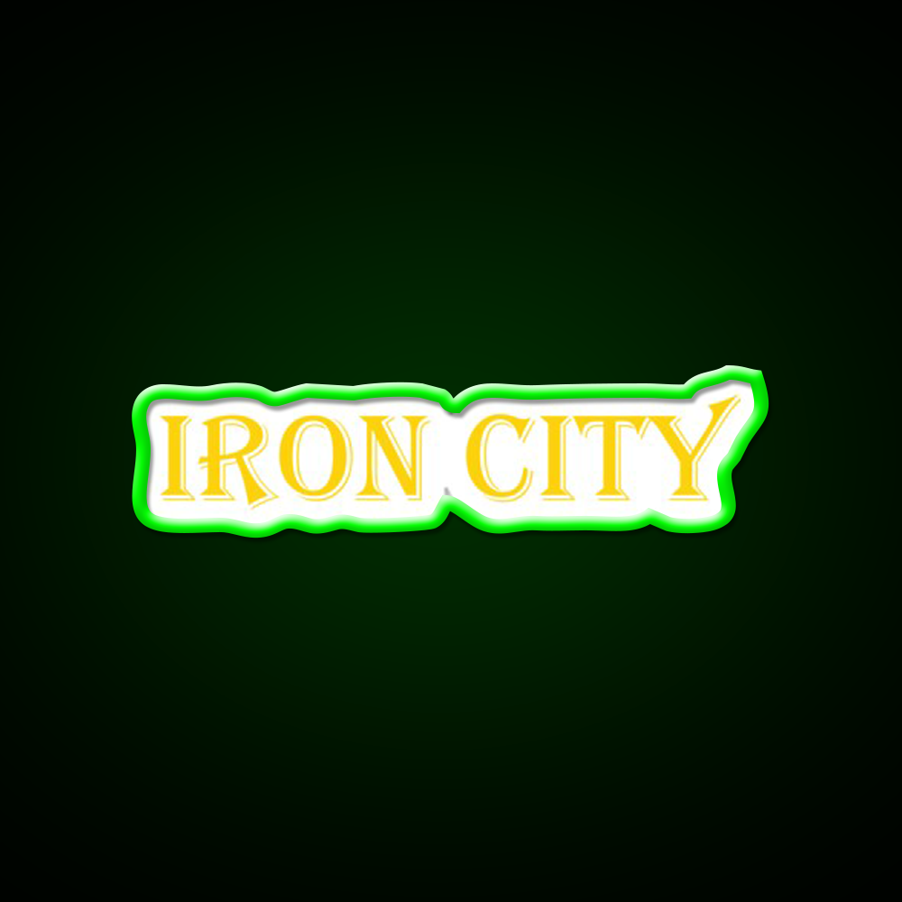 Iron City Beer Bar Decor Led Neon Sign Rgb Color - LED neon sign view 8