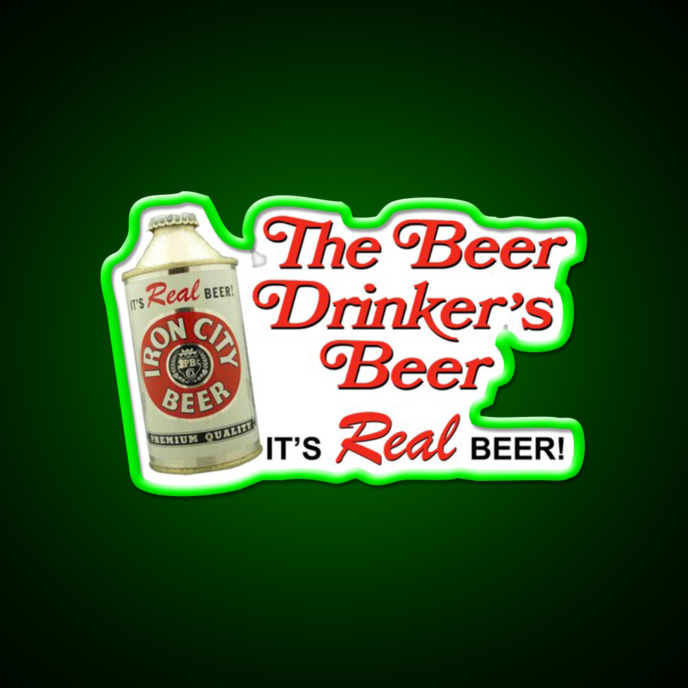 Iron City Beer Design Beer Bar Decor Led Neon Sign Rgb Color - LED neon sign view 8