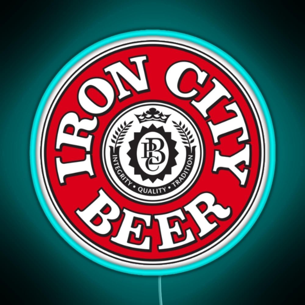 Iron City Beer Rgb Led Neon Sign Pop Wall Art - Shineneon