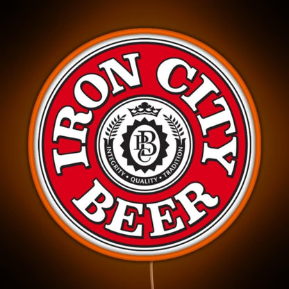 Iron City Beer Rgb Led Neon Sign Pop Wall Art - Shineneon
