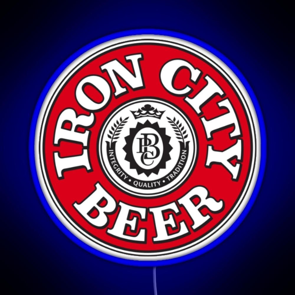 Iron City Beer Rgb Led Neon Sign Pop Wall Art - Shineneon