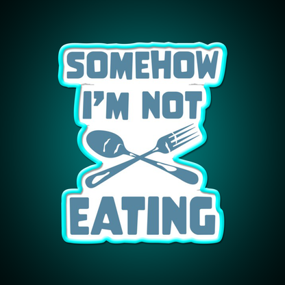 Ironic Eating Man Cave Bar Led Neon Sign Rgb Color