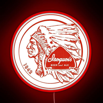 Iroquois Beer Rgb Led Neon Sign Pop Wall Art - Shineneon