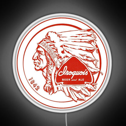 Iroquois Beer Rgb Led Neon Sign Pop Wall Art - Shineneon