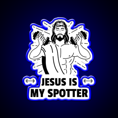 Is My Spotter Gym Fitness Led Neon Sign Rgb Color - LED neon sign view 5
