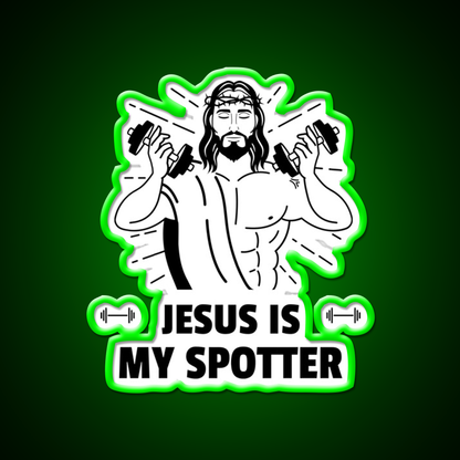 Is My Spotter Gym Fitness Led Neon Sign Rgb Color - LED neon sign view 8