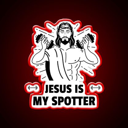 Is My Spotter Gym Fitness Led Neon Sign Rgb Color - Shineneon