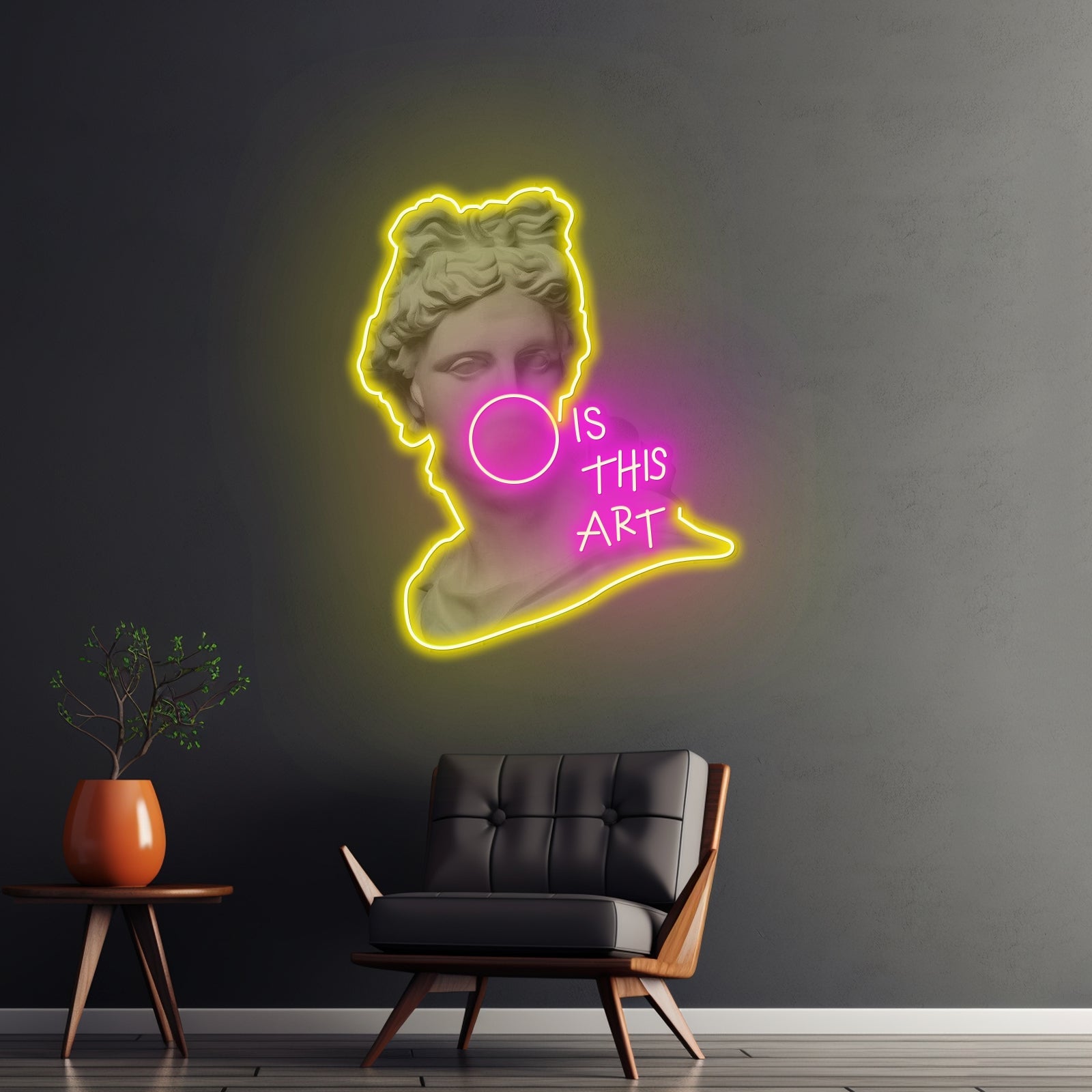 Is This Art Custom Led Signs Artwork For Sale - Shineneon