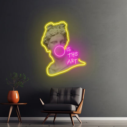 Is This Art Custom Led Signs Artwork For Sale - Shineneon